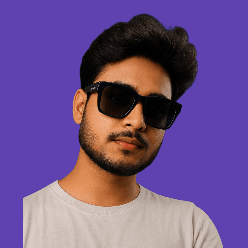 Professional headshot of a Full Stack Developer